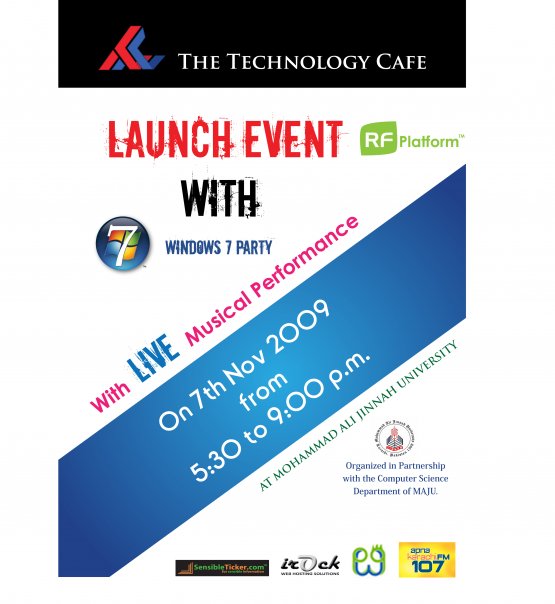 The Technology Cafe Launch and Windows 7 Party